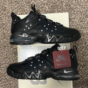 Supreme Nike Air Max CB ‘94 low SP ‘Black, Silver’ 9 men’s, NEW